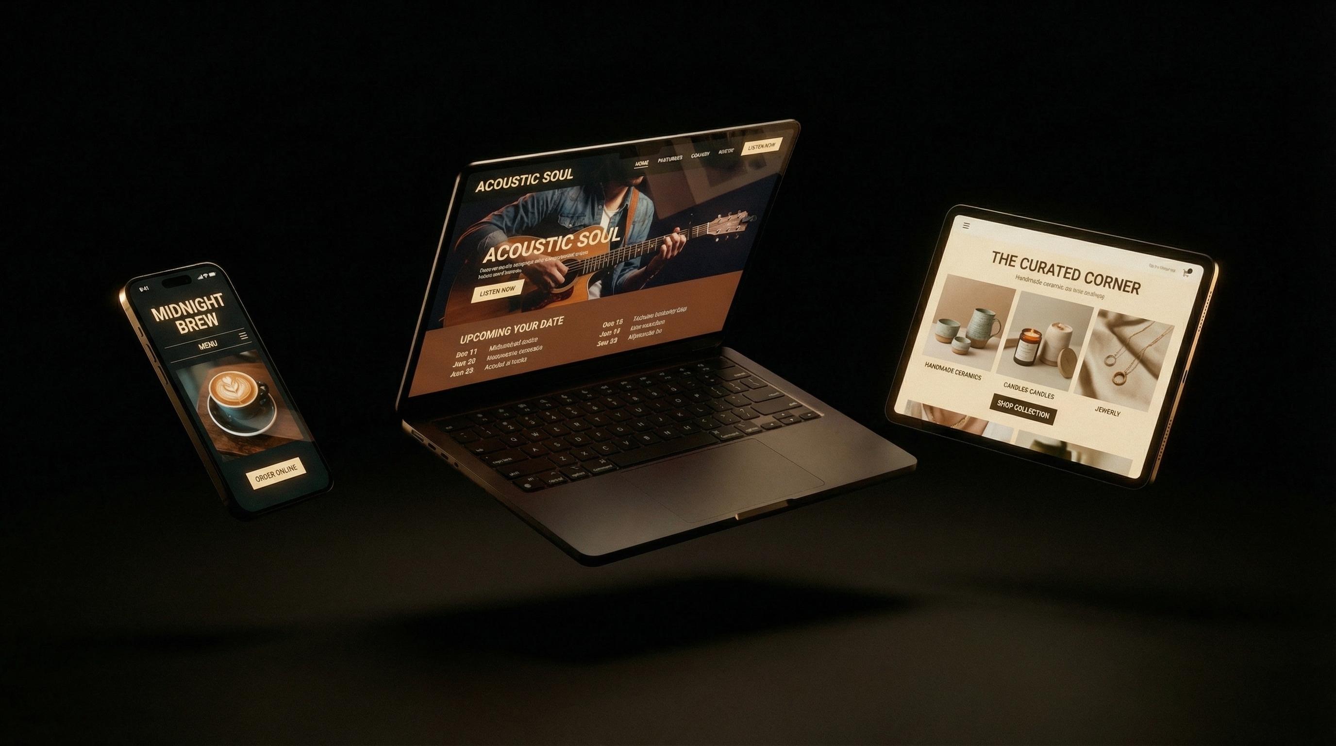 Creative web design agency transforming raw ideas into working digital systems